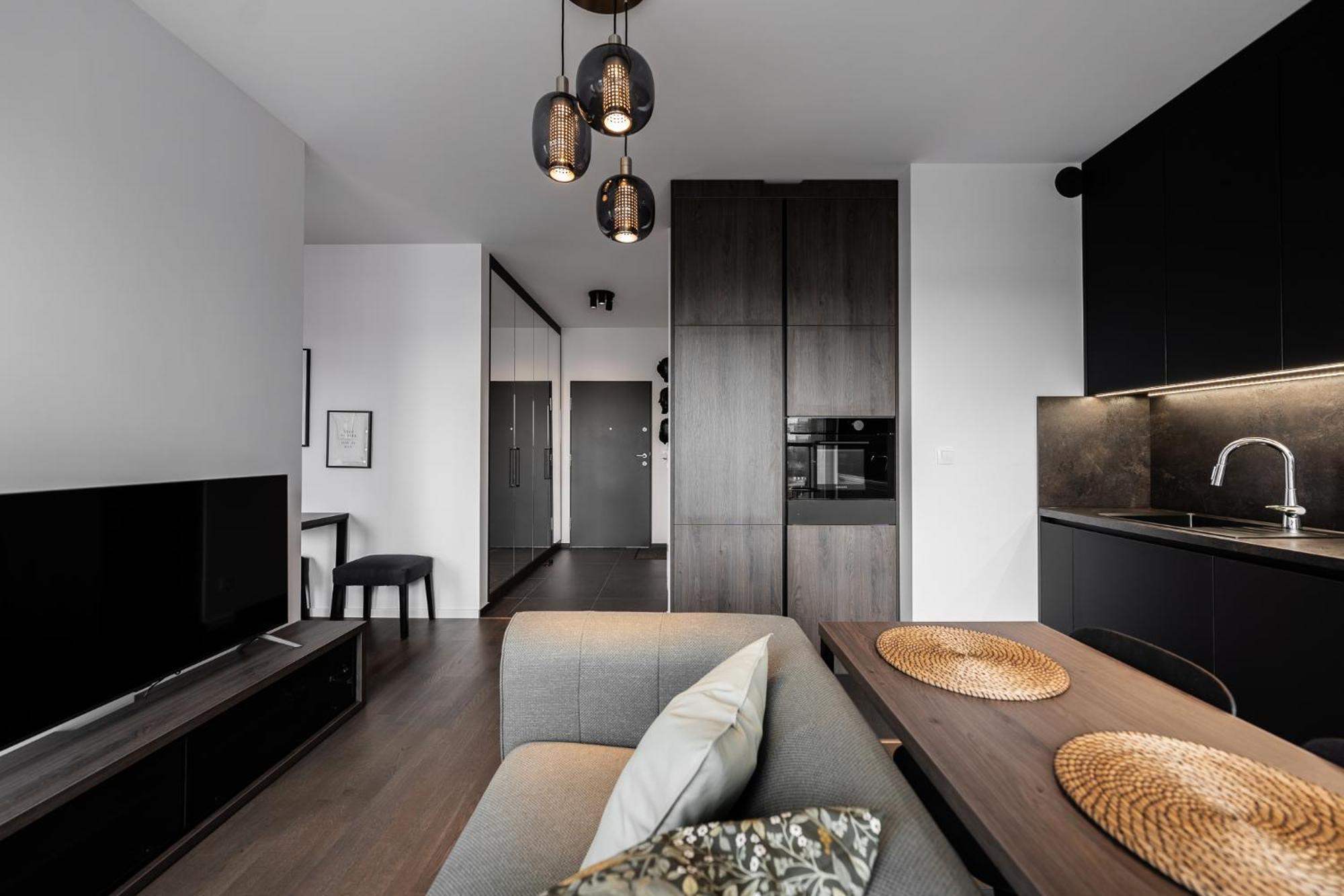 Apartamenty Tespis - Sokolska 30 Towers Katowice Rum bild
